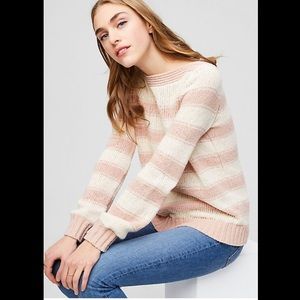 💕Sale! Loft Striped Sweater
